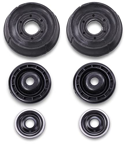 ATEC Germany 2x Domlager vorne unterer Teil & 2x Domlager vorne oberer Teil + 2x Wälzlager vorne Kompatibel mit NISSAN KUBISTAR, RENAULT CLIO, KANGOO, THALIA I (LB_), TWINGO II (CN0_)