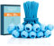 Abma Cord Bungee Cords with Balls 40Pcs x 15cm Bungee Ties with Ball Heavy Duty Tarpaulin Ball Bungee for Tarpaulin, Tent, Banners and Fixing - Blue