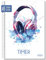Schüler-Timer mit Spiralbindung 2024/2025 A5 Music Schülerkalender, Schüler-Tagebuch, Schülerplaner, Hausaufgabenheft - nachhaltig & klimafreundlich