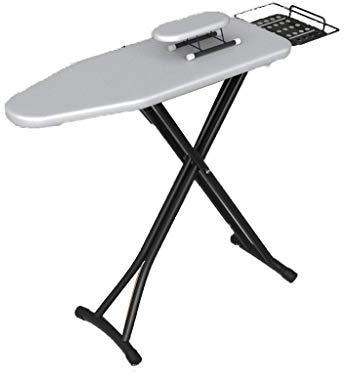 ASHILD Tabla De Planchar Plegable, con Zona De Estacionamiento Resistente Al Calor Banco De Trabajo De Planchado Tienda De Ropa Cuarto De Lavandería Armario Accesorios De Planchado Tablas De Planc