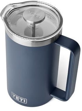 YETI Rambler 34 oz. French Press Coffee Maker, Navy