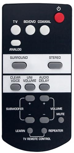 FSR68 ZJ78800 Fernbedienung Ersatz für Yamaha Soundbar YAS-93 ATS930 YAS93 ATS-930