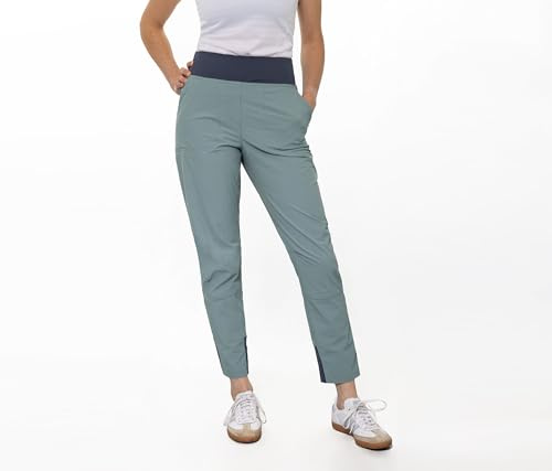 Bergson PUSULA Comfort | Damen Wanderhose, leicht, elastisch, strapazierfähig, Province Blue [331], 46 - Damen