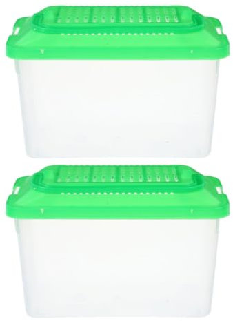 Supvox Tragbares Mini-Aquarium Für Betta-aquarien Lebensraum Für Schildkröten Reptilienzuchtbox Schildkröten-Aquarium Für Unterwegs