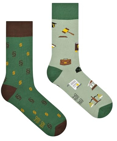 Spox Sox Casual Unisex - multicolores, fantaisie, coton amusantes chaussettes - collection permanente