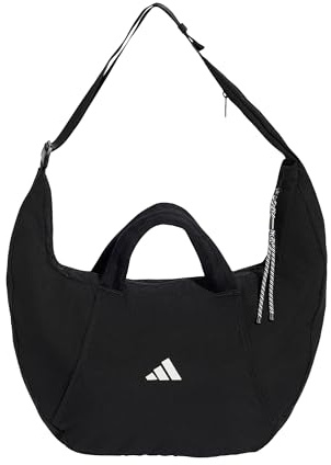 adidas Damen Motion Croissant Bag Large Handbag, black/white, One Size