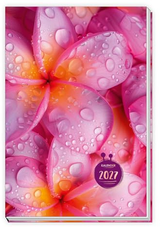 Trötsch Taschenkalender A6 Flowers 2027: Wochenkalender