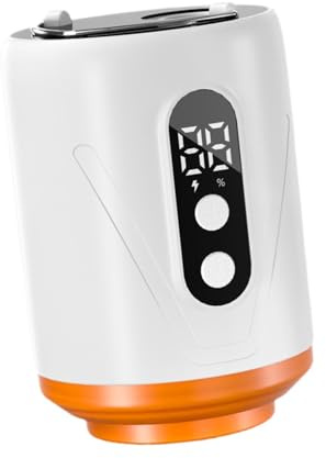 Wswqop Air Mattress Pump, Mini Air Bed Pump for Vacuum Bags, Pools, Inflatable Items