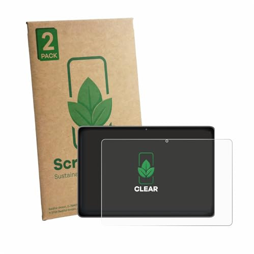 ScreenLeaf 2 Stück Schutzfolie für Mentume K30 10.1 [nachhaltiger Displayschutz, Folie, transparent, kratzfest]