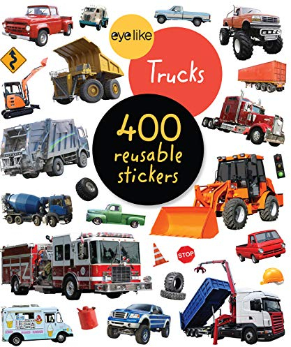 EyeLike Stickers: Trucks