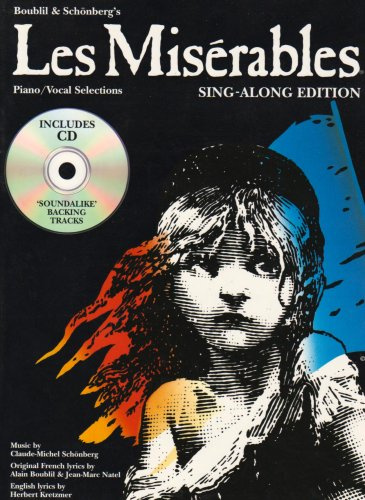 Les Miserables Sing-Along Edition -Voice Book-: Noten, CD für Singstimme