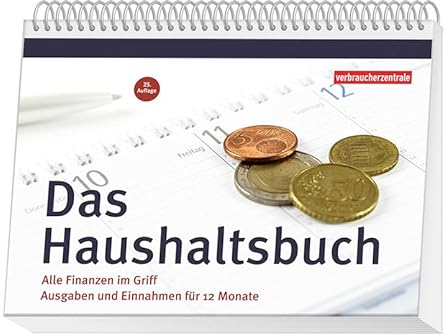 Das Haushaltsbuch: Alle Finanzen im Griff. Ausgaben und Einnahmen für 12 Monate