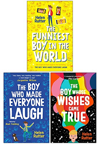 Helen Rutter Collection 3 Books Set (The Funniest Boy in the World, The Boy Who Made Everyone Laugh, The Boy Whose Wishes Came True)