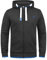 Solid SDBenjaminZip Herren Sweatjacke Kapuzenjacke Hoodie mit Kapuze Reißverschluss Kordelzug Baumwollmischung Regular fit, Größe:S, Farbe:Dark Grey Melange (8999)