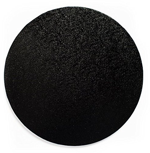 14 Round Black Cake Drum