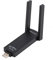 Portable 300Mbps Long Range USB WiFi Adapter, Dual Band Wireless Signal Range Extender for Desktop Laptop PC, Network Receiver with 2x 5dBi WiFi Antennas