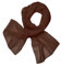 HAT YOU Damen Chiffon Halstuch, Sommertuch, Chiffon Schal, Tuch für Frühling und Sommer, Ganzjährig - Made in Italy, Farbe:Brown
