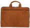 Strellson, Elegante Herren Laptoptasche, Aktentasche, Hyde Park kevin Briefbag SHZ 2 aus Leder, Cognac