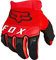 FOX Dirtpaw Motorrad Cross Enduro Fahrradhandschuhe Fluoreszierendes Rot M