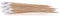 Kosmetex 100x Ohrreinigung für Hunde, Langer 23cm Stab, Wattekopf 4mm, Ohrreiniger Wattestäbchen Ohrreinigungsstäbchen für Haustiere, Hund, Katze