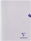 Clairefontaine 393312C - Packung mit 10 Heften Mimesys DIN A4+, 24x32cm, 24 Blatt kariert, 90g, Einband PP, Transparent, 1 Pack