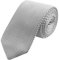 WANYING Herren 7cm Schmale Strickkrawatte 2,75 Zoll Gestrickte Narrow Krawatte Retro Sporty Casual Büro Basic für Gentleman - Einfarbig Hellgrau