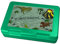 printplanet® Brotdose mit Wunschnamen personalisieren - Motiv Dinosaurier - Farbvariante Grün