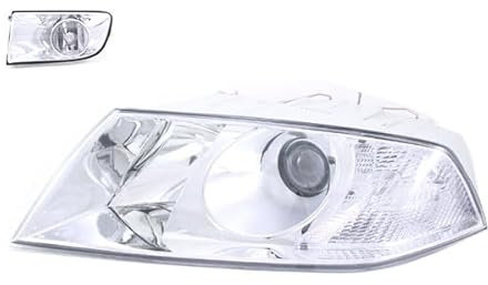 Johns, Scheinwerfer Halogen kompatibel zu Skoda Octavia 1Z 04-08 DE H1 H7 Li. + Nebel