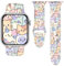 Vieeki Colorful Cats Uhrenarmband, kompatibel mit Apple Watch, 38 mm, 40 mm, 41 mm, 42 mm, 44 mm, 45 mm, 49 mm, für Damen, süßes Katzenarmband, Ersatz für iWatch Serie SE 8, 7, 6, 5, 4, 3, 2, 1 und