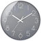 Wall Clock Non-Ticking Silent Battery Operated Round Wall Clock Modern Simple Style Decor Clock for Home/Office/School/Kitchen/Bedroom/Living Room/8.5 Inch Grey