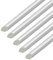 uPVC Plastic Quadrant Trim 17.5mm - Window/Tile Beading - Plastic Finishing Trim - 5 Pack of 2 Metre Lengths (White)