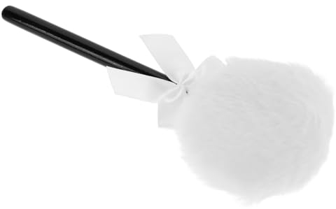 Mikinona Reise-körperpuderquaste Aus Wiederverwendbare Weiche Puderquaste Mit Schleifen-design Für Make-up Und Körperpuder Für Zuhause Und Salon Hautfreundlich Großflächige Anwendung
