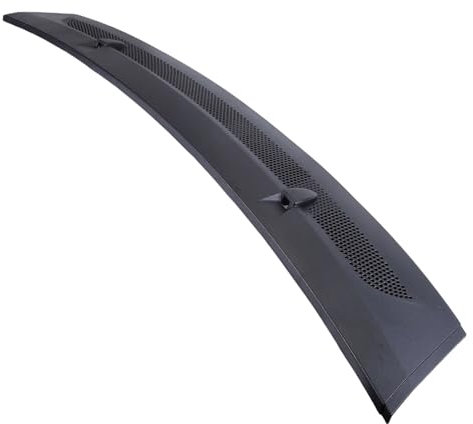 BYNYXI A1698360018 Deflettore d'aria adatto per Mercedes Classe A W169 2004-2012, Classe B W245 2005-2011 Comfort Deflettore d'aria nero griglia di aspirazione centrale anteriore copertura antivento