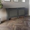DuraTherm® Radiator Cover Anthracite Grey Painted Traditional Cross Slat Shelves MDF Cabinet Shelf for Radiators, Living Rooms, Bedrooms, Extra Large (W: 172cm / H: 81.5cm / D: 19cm)