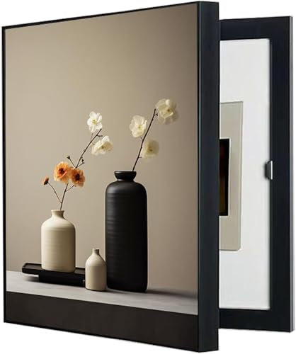 Dekorative Abdeckung Leistungsschalterkästen, Abdeckung Sicherungskästen, dekorative Abdeckung Schalttafeln, dekorative Wandverkleidung Zählerkästen mit dekorativem Gemälde(S,40×50cm)