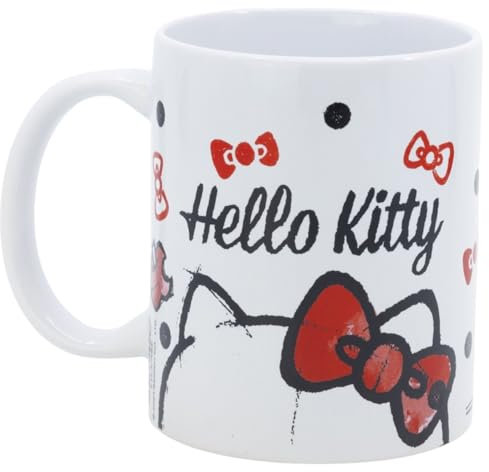 ms móvil shop HELLO KITTY Ceramic Breakfast Mug Capacity 325ml Drawing - GIFT BOX | Official Product