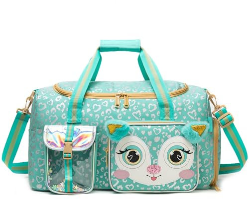 HTgroce Borsone Palestra Bambina- Borsa da Viaggio Duffel Bag- Borsa Sport Piscina Weekend Bambine