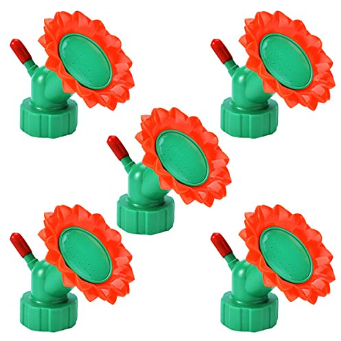 Yardwe 5piezas Boquilla De Riego para Botella Dispositivo Pulverizador Microaspersión Riego Gota Gota para Macetas y Plantas Plástico Duradero Fácil De Instalar