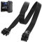 PCIE Cable for Corsair Modular PSU, 8 Pin to 6+2 Pin PCIE Power Cable for Thermaltake ARESGAME, Male to Male GPU Connector for GTX, RTX, RX Series Graphics Cards for AXi, RMi, RGB, Toughpower, 65 cm