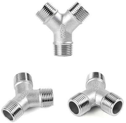 1/4 1/2 3/4 11-1/2 2 304 Raccordi for tubi in acciaio inossidabile Raccordi for tubi adattatori a gomito a quattro/tre vie(External Y-4-way,1-1/2)