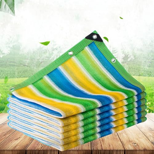 Rechteckiges Sonnensegel, Sonnenschutz, UV-Block, für den Außenbereich, für Pergola, Hinterhof, Garten, Hof, Schattenstoff, 6 x 5 m