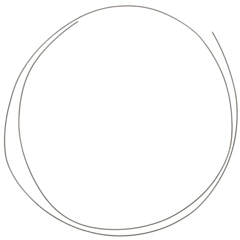 Biegsamer Wolframdraht für Brennöfen, Keramik und Schmuck | 100x0,1x0,1cm, Schwarzer Hochtemperaturdraht, Verstellbar, für Töpfern und Selbstgemacht Zwecke