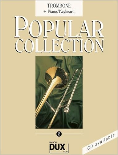 Popular Collection 2: Trombone Piano/Keyboard