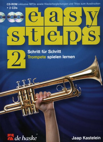 Schritt für Schritt, für Trompete m. 2 Audio-CDs