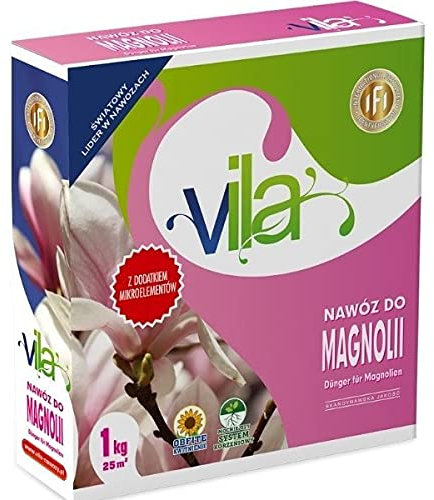 Stones Garden Vila Dünger für Magnolien 1 KG Gartendünger mit Langzeitwirkung Organisch-mineralischer