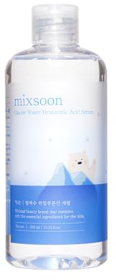 mixsoon Glacier Water Hyaluronic Acid Serum - Non-greasy Hydration Booster, Firming Facial Serum For Radiant, Dewy Skin - Korean Serum for Glass Skin - Mega-size (10.14 fl.oz / 300ml)