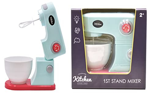 infunbebe My First Food Mixer Kids Pretend Play Electronic Role Play Cooking Toy Kitchen Set (TY7550)