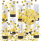 Konfettikanone Bunt, Taozoey Konfetti Shooter*10, Party Kanonen,Konfettikanonen Set,Confetti Kanone, Party Popper, für Geburtstage, Karneval, Heiratsanträge (Golden)