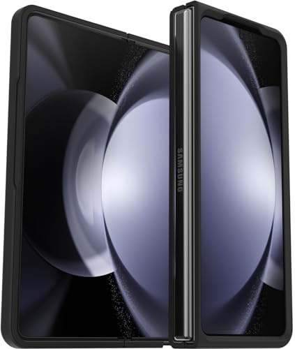 OtterBox Thin Flex Hülle für Samsung Galaxy Z Fold5, stoßfest, sturzsicher, dünne Zweiteilige schützende Hülle, Getestet nach Militärstandard, für Faltbare Handys, Schwarz