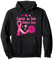 Cadeau Ruban Rose Combattre Cancer Du Sein Octobre Rose Sweat à Capuche